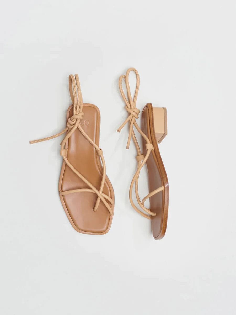 Loq ara leather deals sandals